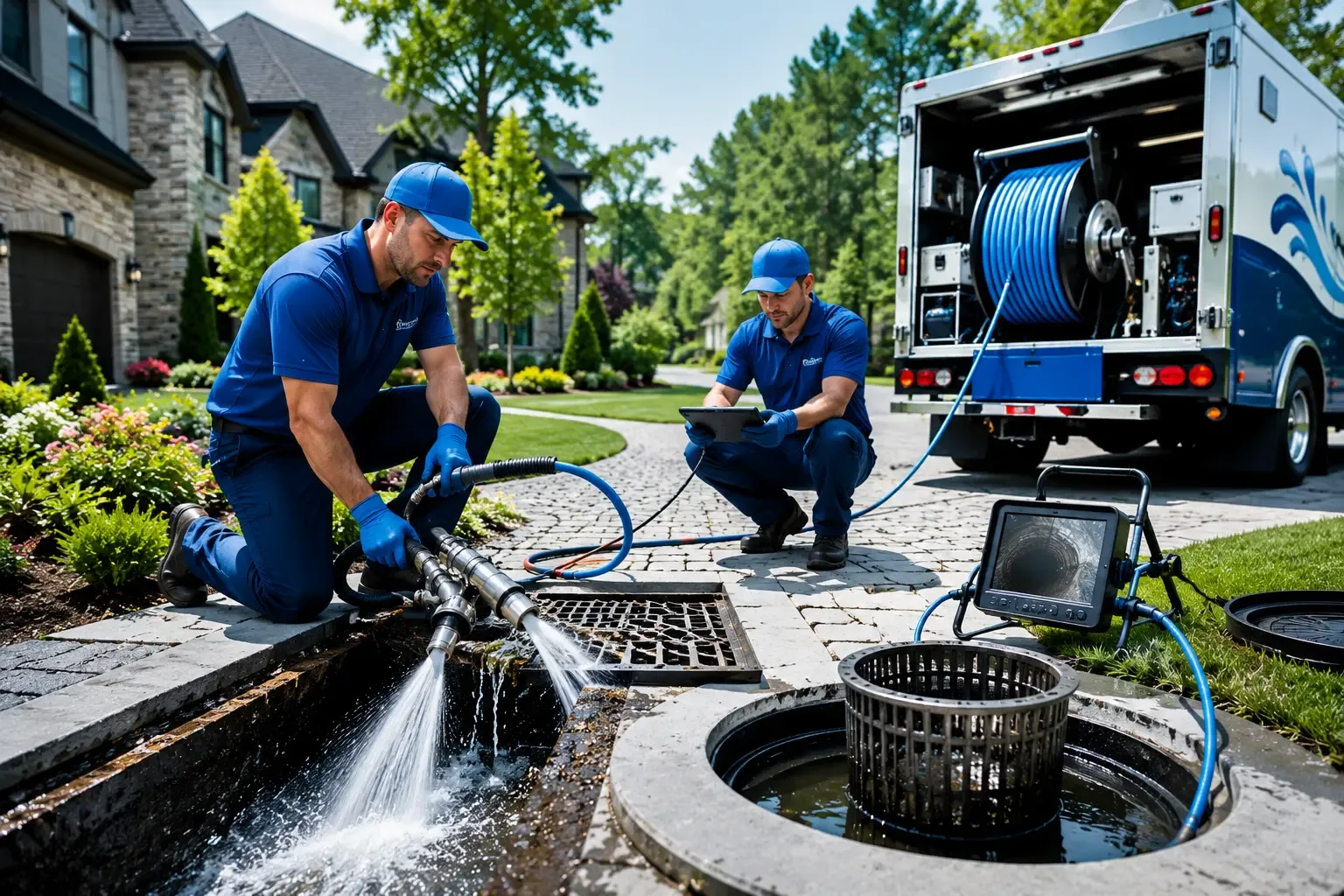 Local outdoor drain cleaning professionals in Lorraine, KS